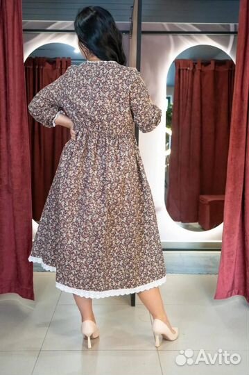 Платье в стиле бохо (size-50/52/54/56/58/60)