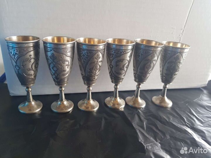 Серебряные рюмки СССР