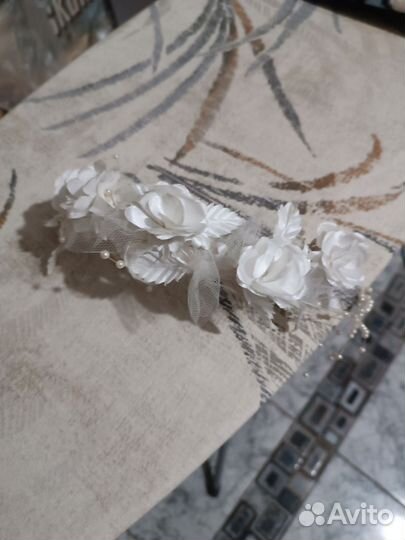 Свадебное платье 48 50 бу
