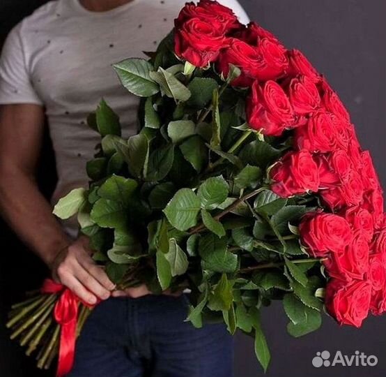 Высокие розы