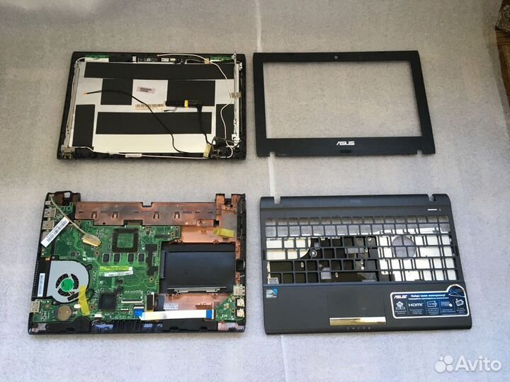Asus 1225C на запчасти, корпус сломан