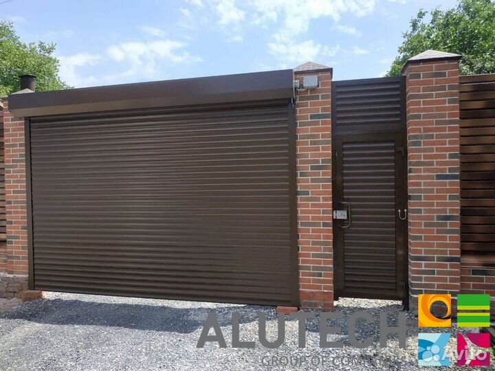 Ворота роллетные Аlutech