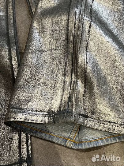 Джинсы Balenciaga Silver type