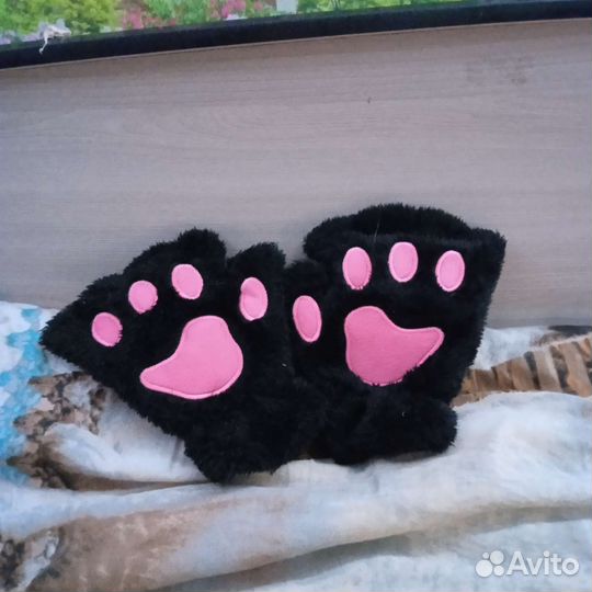 Варежки лапки