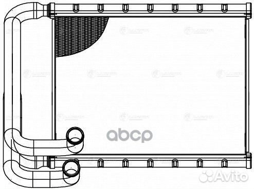 Радиатор отопителя салона hyundai/KIA sonata/OP