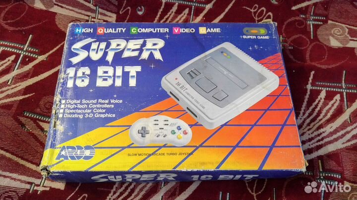 Клон Super Nintendo/snes - Super Argo 16 Bit