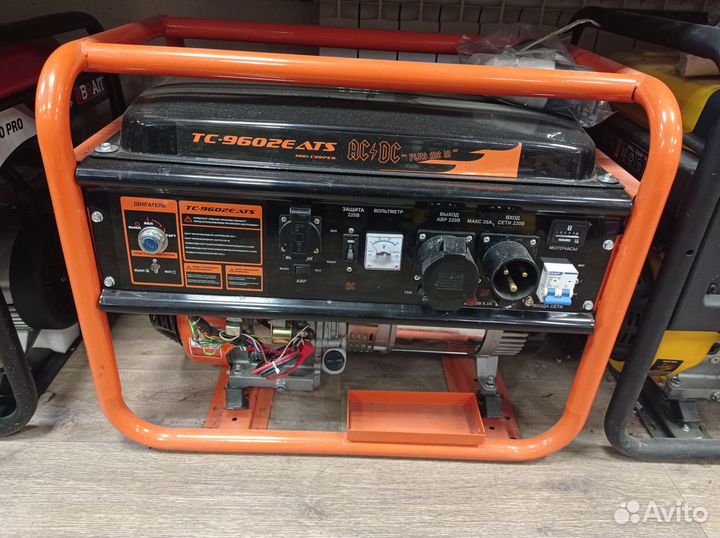 Генератор бензиновый 6,5 кВт с автоматикой