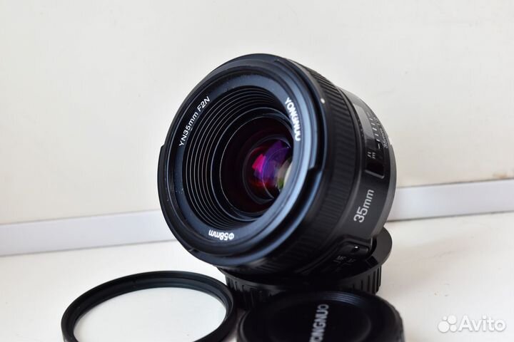 YongNuo AF 35mm f/2 Nikon F светосильный Фикс