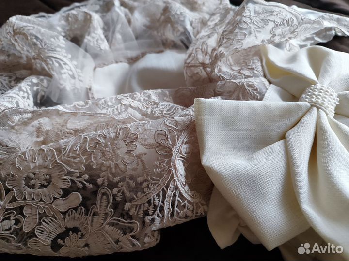 Потрясающий льняной конверт на выписку