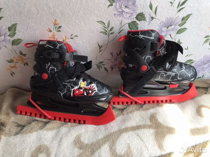 Коньки раздвижные детские