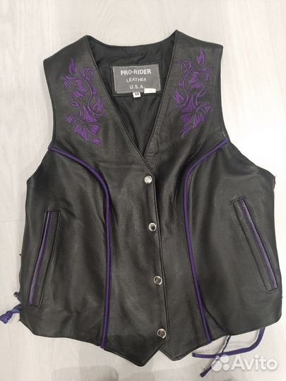 Мотокостюм женский кожаный