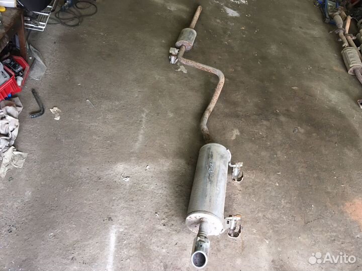 Renault fluence Глушитель