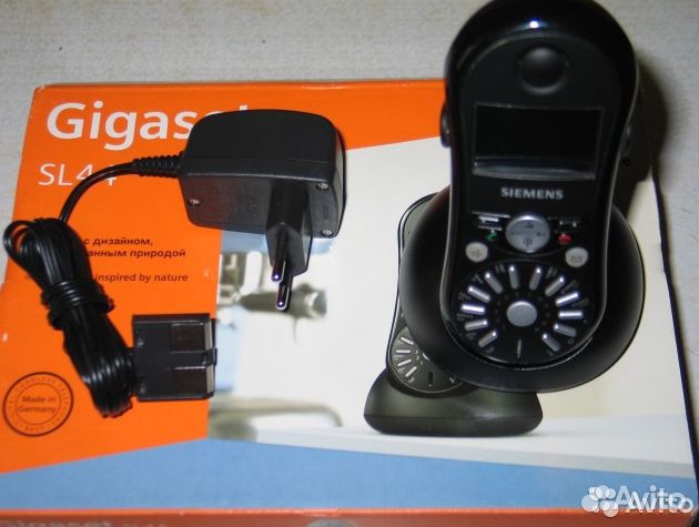 Siemens gigaset sl44 стационарный телефон