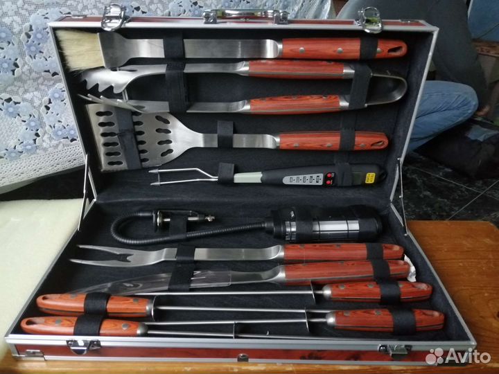 Набор для барбекю в кейсе