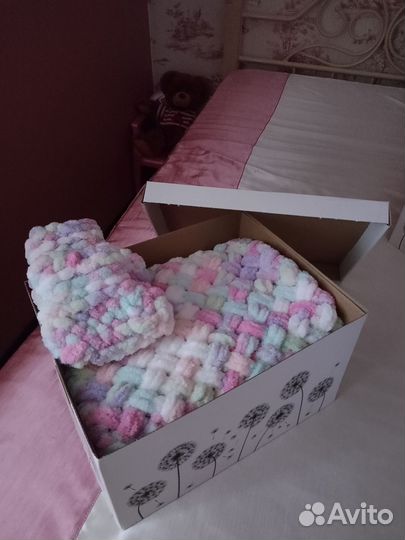 Вязанные пледы