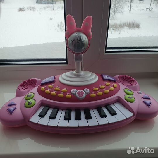 Пианино детское с микрофоном