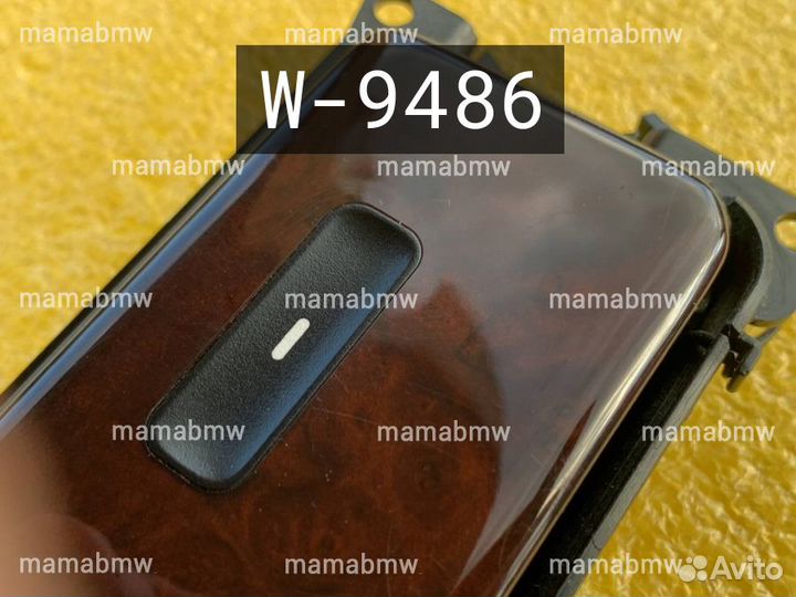 Пепельница карты дерево левая long Е E 38 BMW бмв