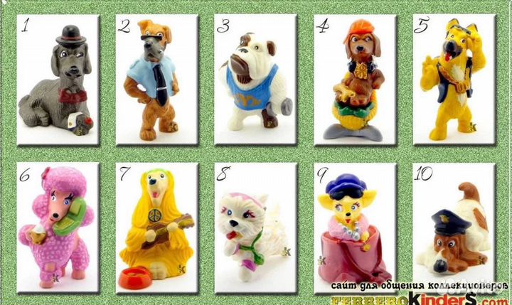 Коллекционные игрушки Kinder