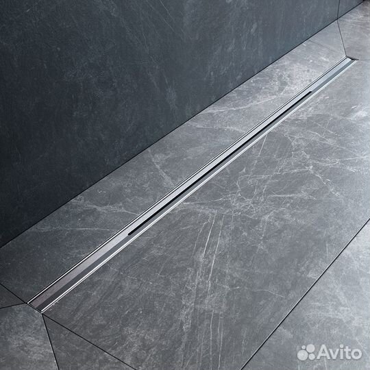 Трап душ сталь мат Master 100см W01SC-S11-100-05SB