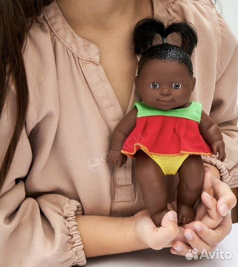 Кукла весна карапуз африканка негритянка новая