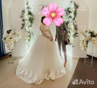 Свадебное платье 48-50