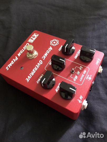XTS atomic overdrive Гитарная педаль