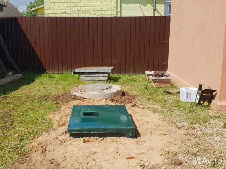 Септик эко Урал 5 переливной