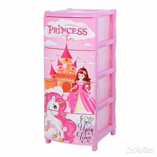 Комод Замок с рисунком №5