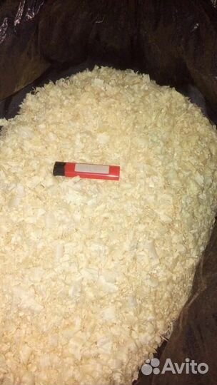 Стружка древесная в брикетах