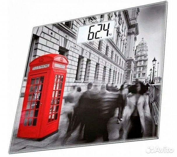 Весы напольные электронные Beurer GS203 London мак