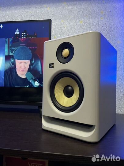 Krk rokit 5 g4 белые (пара) студийные мониторы