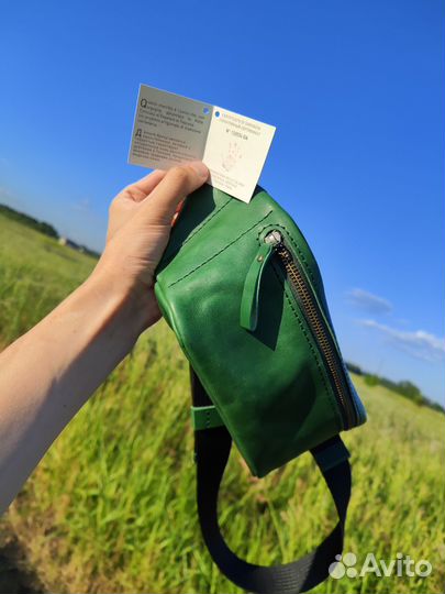 Сумка ручной работы натуральная кожа Il Ponte