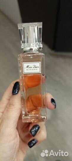 Miss dior eau de toilette roller-pearl 20 мл