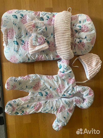 Конверт на выписку для новорожденного осень/зима