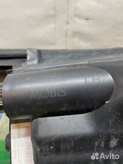 Фара левая hyundai solaris 2