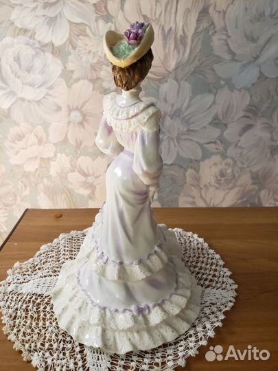 Фарфоровые статуэтки дамы, Англия