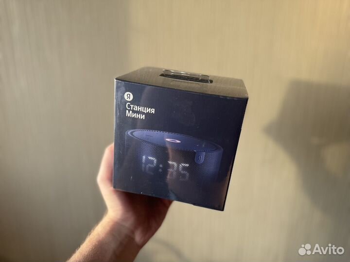 Новая Яндекс Станция Мини 2 с часами