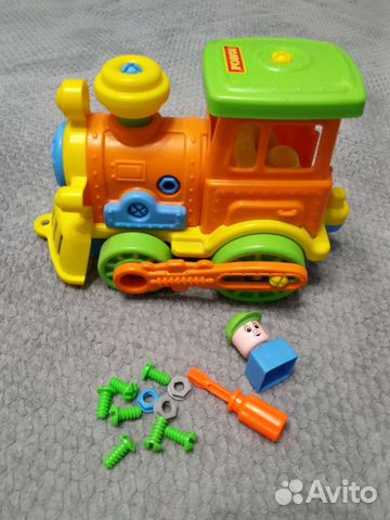 Паровоз полесье с отверткой