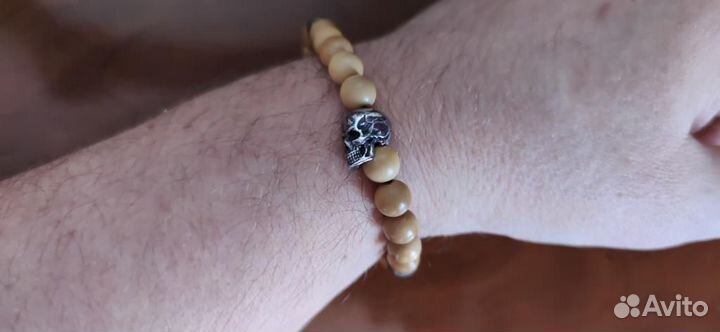 Браслет мужской из бивня мамонта