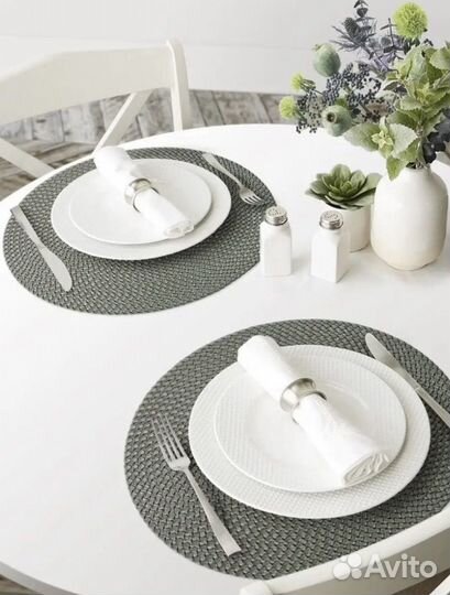 Салфетки сервировочные плетеные