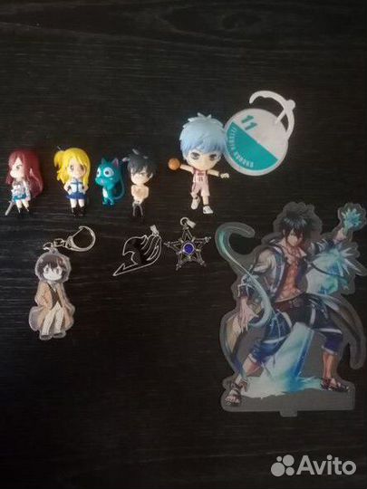 Хвост феи, фигурки, мелкомерч