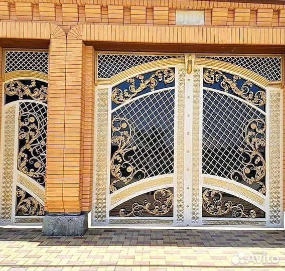 Кованные ворота