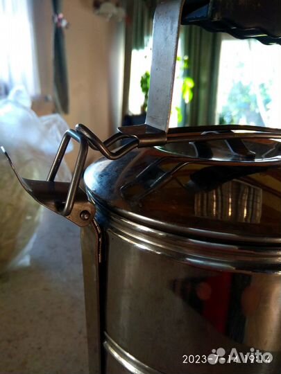 Контейнер для еды 3х секционный