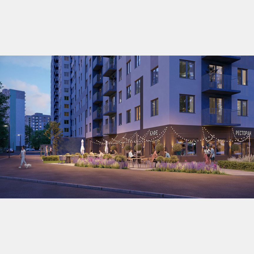 1-к. квартира, 32,1 м², 7/16 эт.