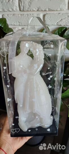 Свадебная свеча ручная работа