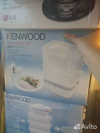 Пароварка Kenwood food streamer 900w новая