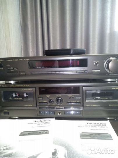 Technics : SU - A800, RS-TR 474, ST-GT 550