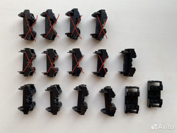 Lego поезда и детали для поездов