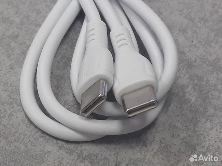 Кабель TypeC TypeC borofone BX51 Белый