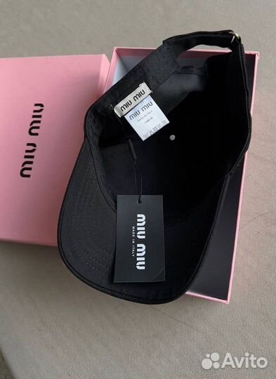 Кепка miu miu premium